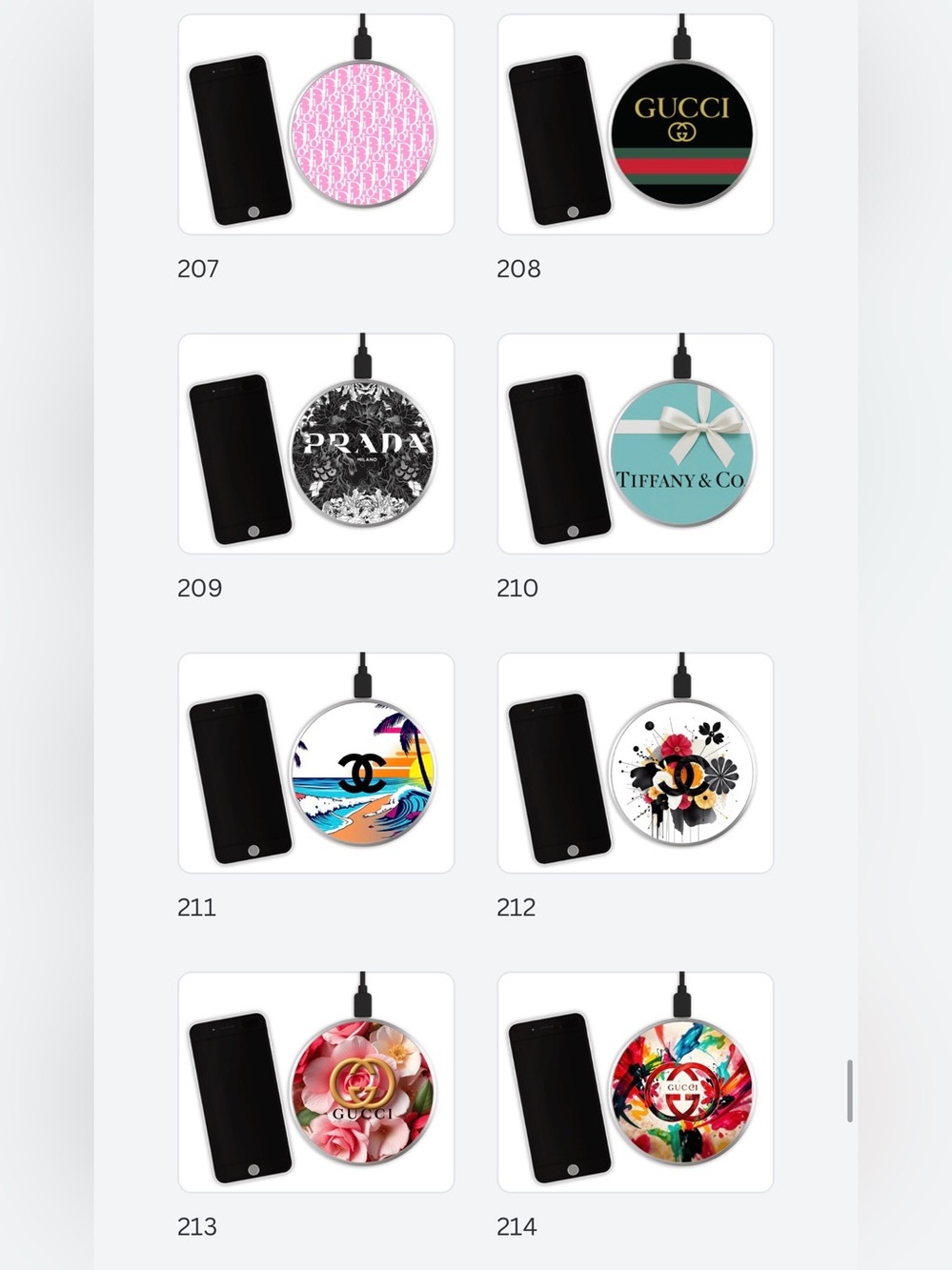 HANDMADE FASHION Mag Safe Wireless Phone Charger